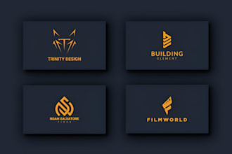 create modern luxury and minimalist logo design with brand identity