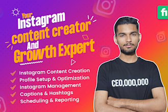 create instagram content and edit instagram reels