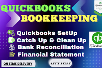 provide expert bookkeeping in quickbooks and xero