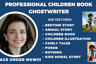ghostwrite kids moral ebook writing children story book kids story children book