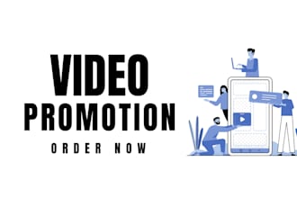 promote your tiktok, instagram, youtube video, or spotify music