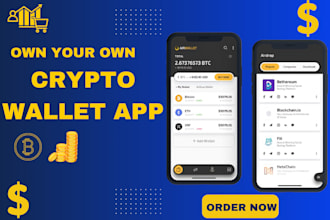 build crypto wallet app crypto trading mobile app blockchain exchange website