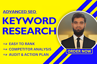 do advanced SEO keyword research and competitor analysis