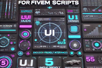 design stunning UI for your fivem scripts