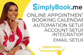 set up your simplybook me appointment scheduling
