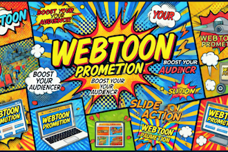 promote webtoon voyce comics tapas manga to active readers