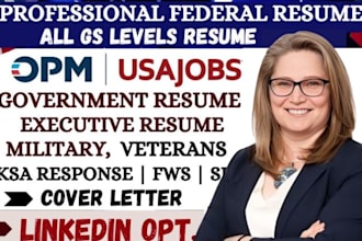 write federal resume for usajobs, ats resume writing, executive resume writing