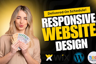 help design or redesign a profitable wix and wordpress website