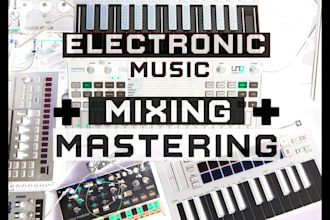 mix and master your electronic music edm, ambient, trap