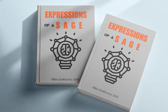 design a professional book cover and amazon KDP book cover