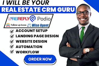 do ixact real geeks wise agent podio rei reply follow up boss contact automation