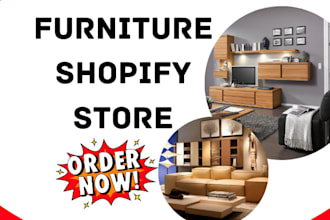 design luxury furniture shopify home decor interior design dropshipping store