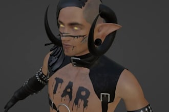 custom 3d model, vrc character, furry avatar vr chat outfit, vrchat avatar