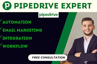 setup pipedrive on automation email marketing integration workflow customization