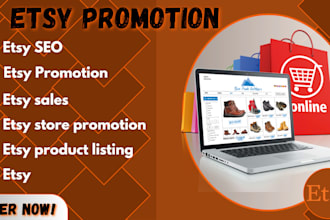 do etsy store promotion to boost shop sales, etsy seo
