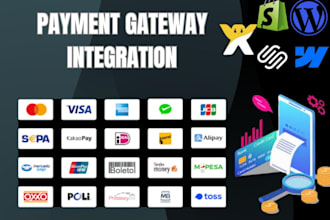 integrate stripe paypal crypto payment gateway square klarna skrill stripe API