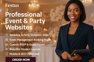 design event website party invitation event management wedding invitation