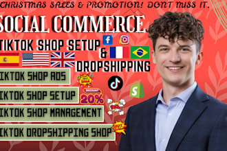 setup tiktok shop manage tiktok shop tiktok dropshipping setup tiktok ads