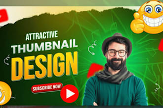 design premium youtube thumbnail