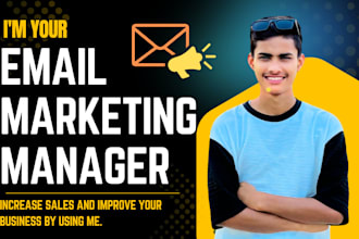 create professional email campaign for leads and sales