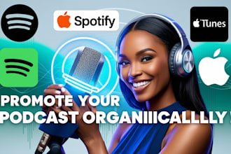 create organic spotify music podcast promotion apple playlist curator marketing