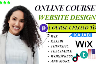 create online course website kajabi sales funnel course creation sales page