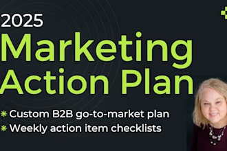create your marketing action plan