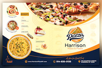design menu book for your restaurant within 24 hours