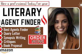 find literary agent for your book proposal, children book, screenplay, critique