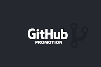 manage github marketing and promote to increse followers