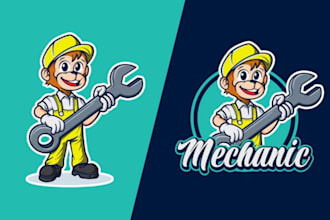 make a vintage cartoon rubber hose mascot logo