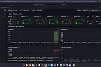 set up grafana and prometheus monitoring for your servers