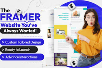 design framer website develop framer website framer animation webflow framer