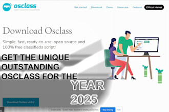 create osclass website, classified website with property listing