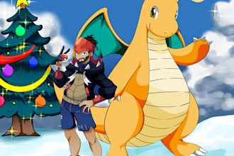 draw you become pokemon trainer