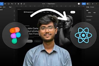convert figma to next js or react website