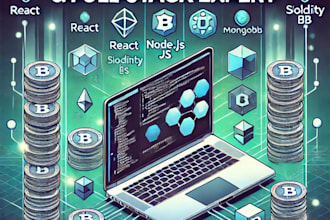 develop professional blockchain and full stack web solutions