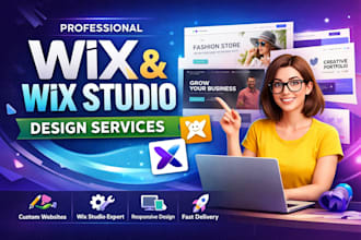 create or redesign your wix studio and wix editor website as a wix expert