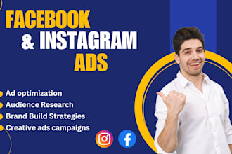 create a facebook instagram  ad campaign