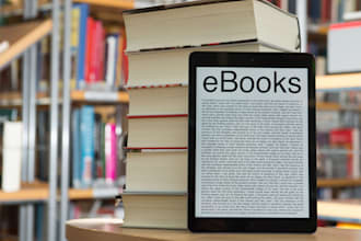 make an engaging kindle book descriptions and professional book writing services