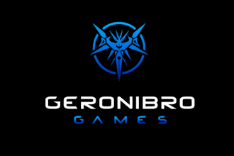 make genuine e sports and video game logo