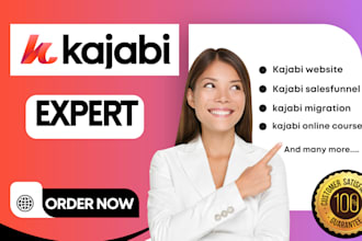 build kajabi website online course landing page xperiencify community kajabi