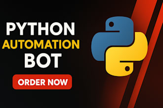 develop an advanced custom python automation bot for you