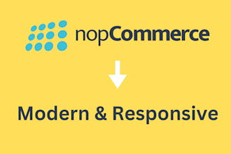 deliver nopcommerce frontend customization with responsive, tailored designs