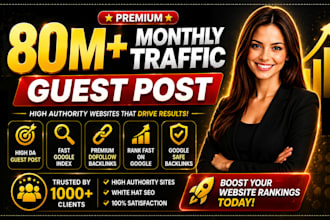 provide premium guest post service and high da post