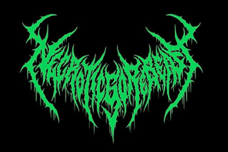 design a brutal logo for your t shirts