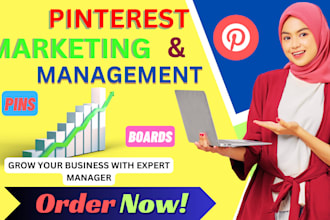create SEO optimized pins and boards as a pinterest marketer