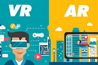 develop expert VR ,ar app for immersive gaming, education, oculus, reality app