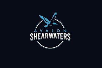 design fierce shear waters spike ball club logo