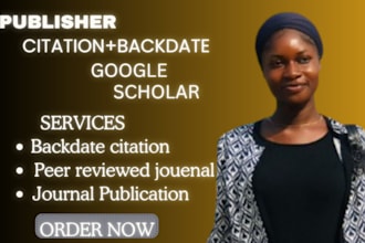 backdate citation and increase google scholar citations using researchgate